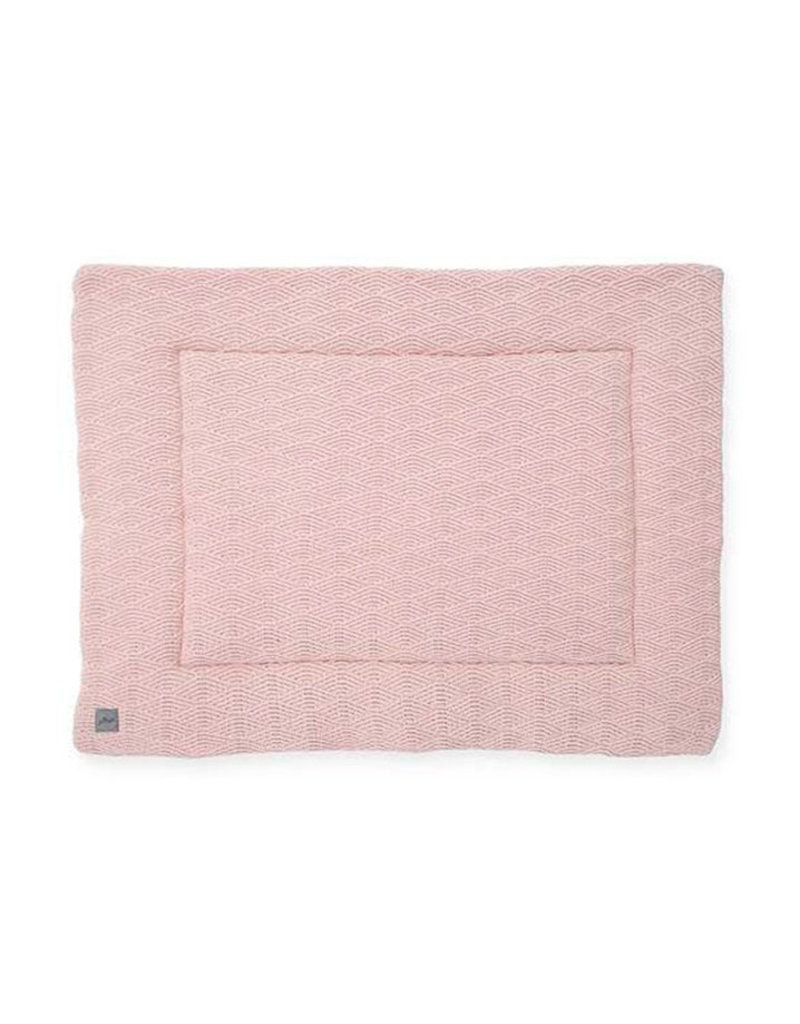 Jollein Tapis de parc 80x100cm | River Knit Rose Pâle