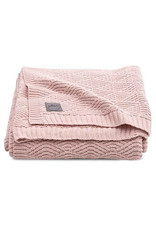 Jollein Wieg Deken River Knit 75x100cm - Pale Pink