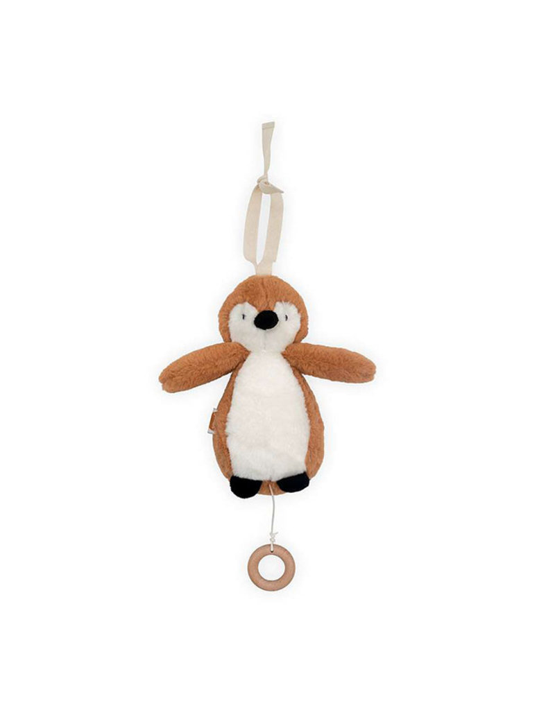 Jollein Muziekhanger Pinguin caramel