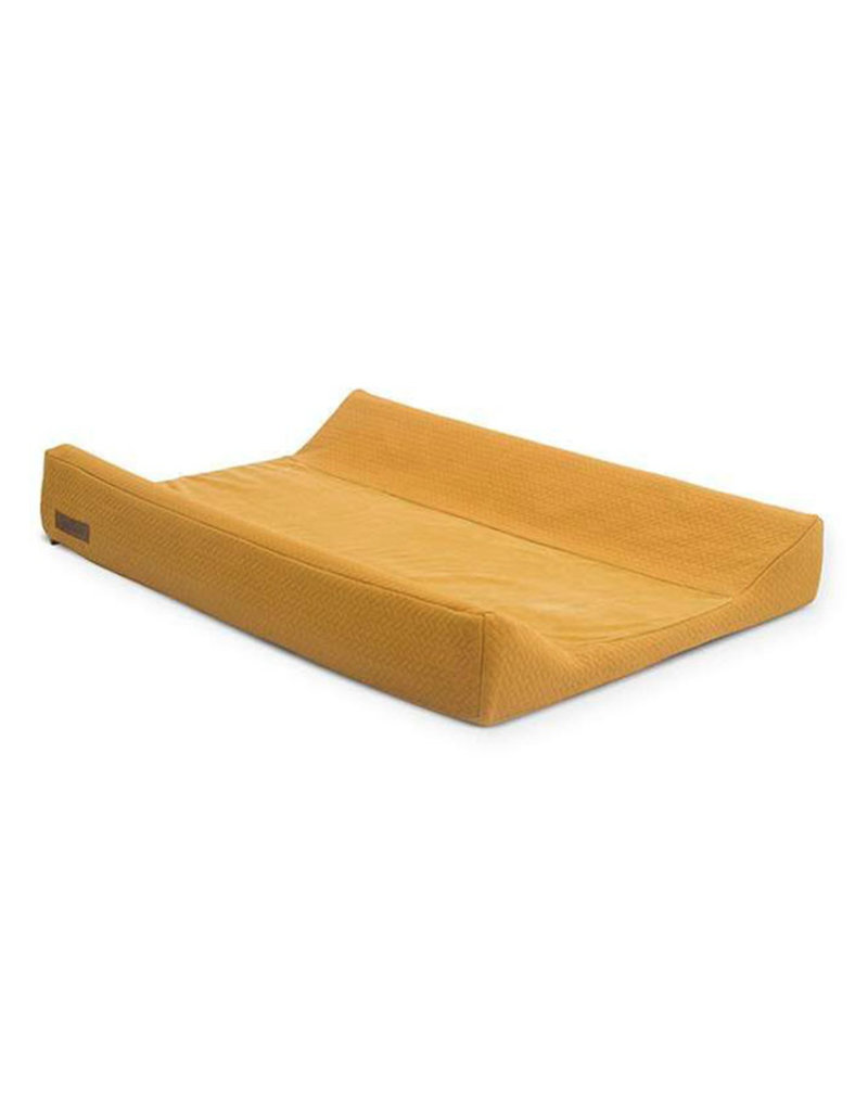 Jollein Aankleedkussenhoes Brick Velvet 50x70cm - Mustard