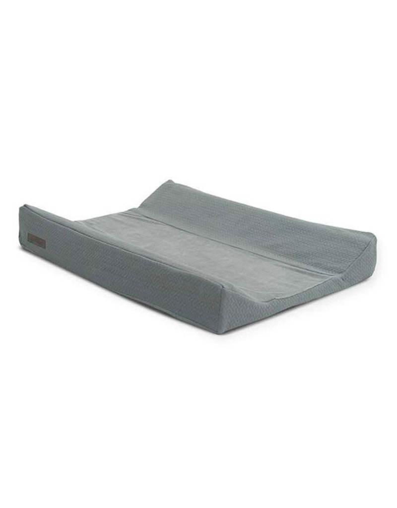 Jollein Aankleedkussenhoes Brick Velvet 50x70cm - Storm Grey