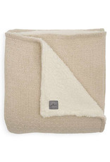 Jollein Ledikant Deken Teddy 100x150cm Bliss Knit - Nougat