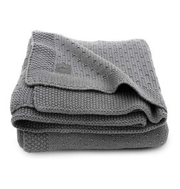 Jollein Ledikant Deken Bliss Knit 100x150cm - Storm Grey