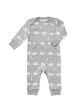 Fresk Pyjama Whale Dawn Grey 0-3m