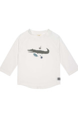 Lässig Long Sleeve Rashguard Crocodile White