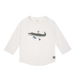 Lässig Long Sleeve Rashguard Crocodile White