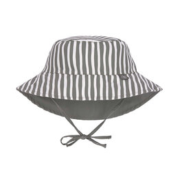 Lässig Sun Protection Bucket Hat Stripes Olive