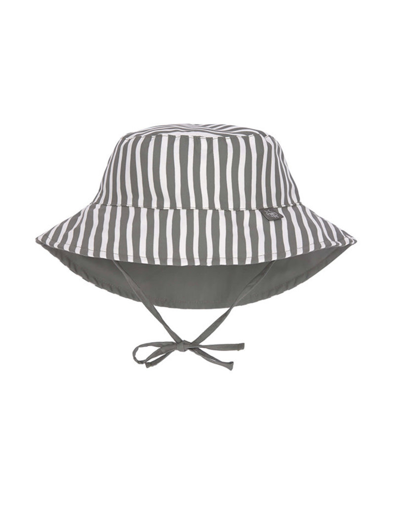 Lässig Sun Protection Bucket Hat Stripes Olive