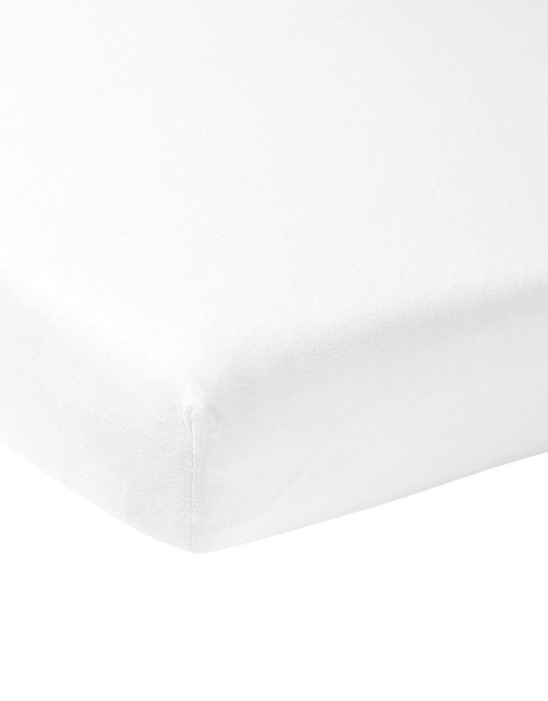 Meyco Drap Housse jersey blanc 70 x 140 cm