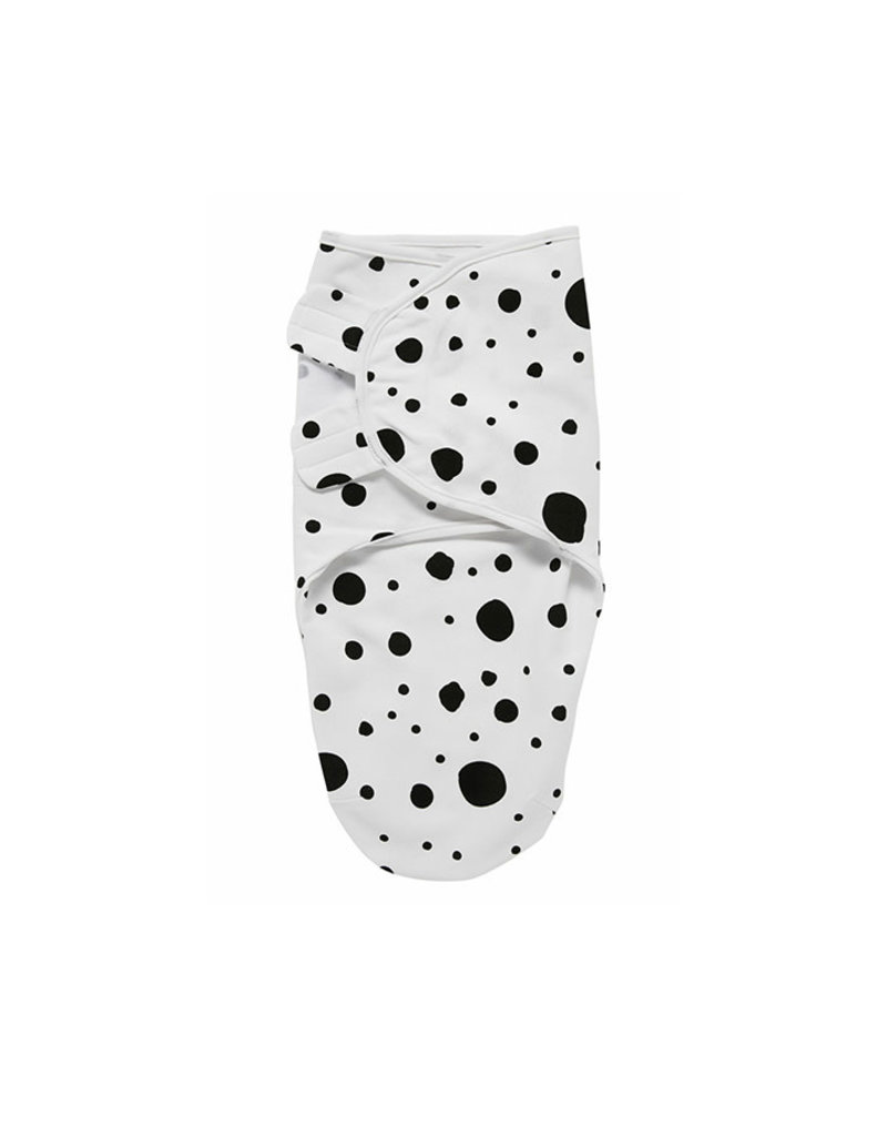 Meyco SwaddleMeyco Dots - Zwart - 0-3 maand