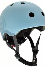 Scoot and Ride Helmet Steel Small