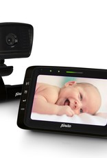 Alecto Baby DVM-250ZT - Babyfoon met camera en 5" kleurenscherm, zwart