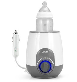 Alecto Baby BW-512 CAR - Flessenwarmer voor thuis en onderweg, wit
