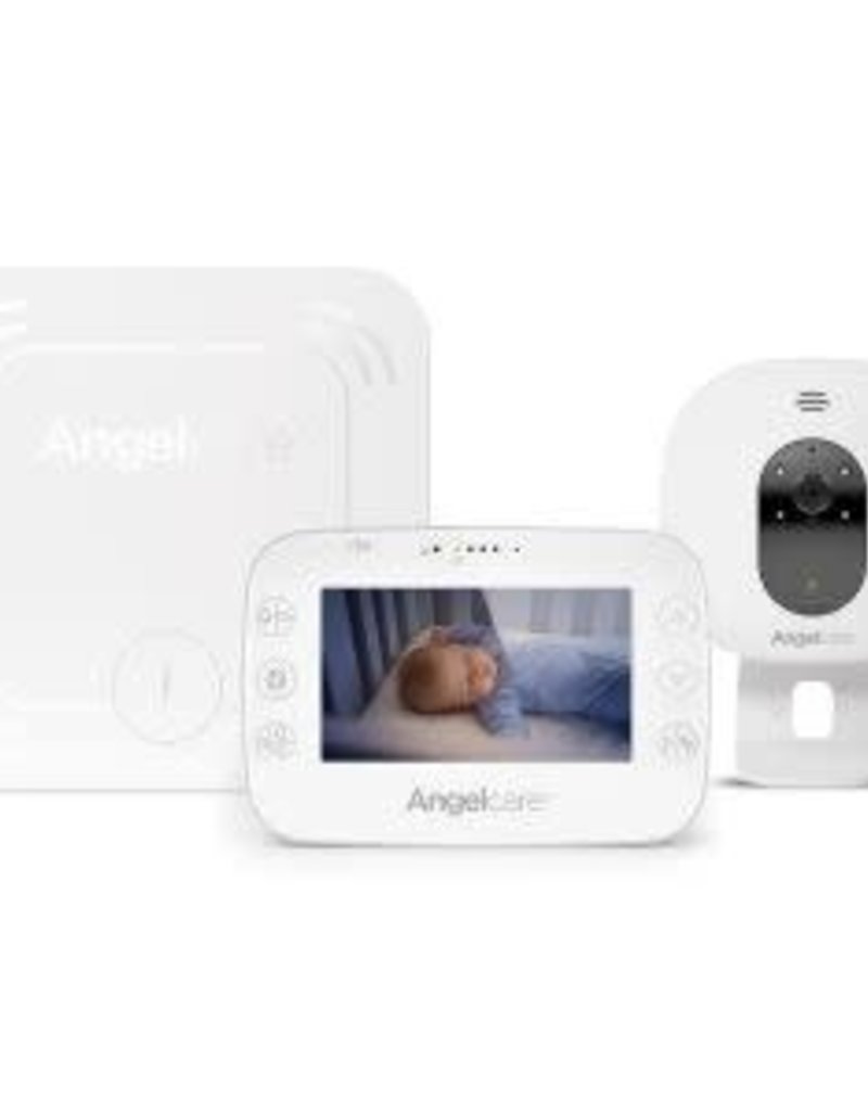 Angelcare AC327 Baby Movement, Sound and Video Monitor, 4.3” Screen