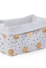 Childhome Opbergmand  - Canvas Gold Dots