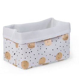 Childhome Opbergmand  - Canvas Gold Dots