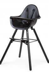 Childhome Evolu 2 Kinderstoel - Verstelbaar In Hoogte (50-75 Cm/*90 Cm) - Zwart