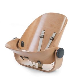 Childhome EVOLU NEWBORN SEAT POUR EVOLU 2 + ONE.80° - BOIS - ANTHRACITE NATUREL