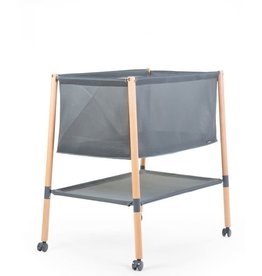 Childhome Childhome - Berceau Evolux - 50x90 Cm - Anthracite Naturel&