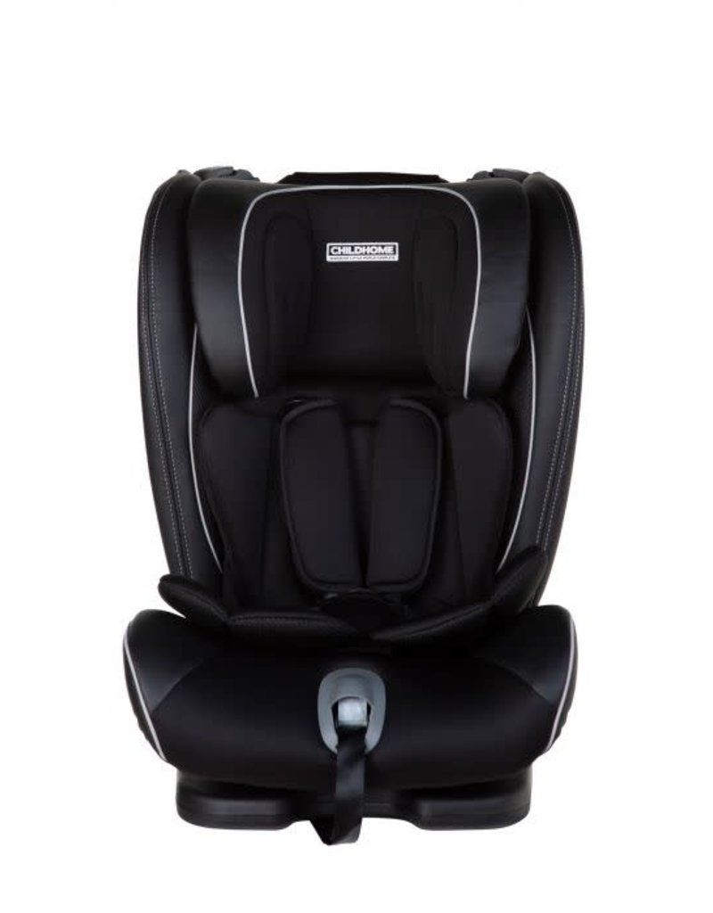 Childhome Isokid Autostoel - Groep 1+2+3 Isofix - Zwart