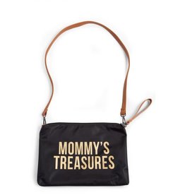 Childhome Mommy's Treasures Clutch - Zwart Goud