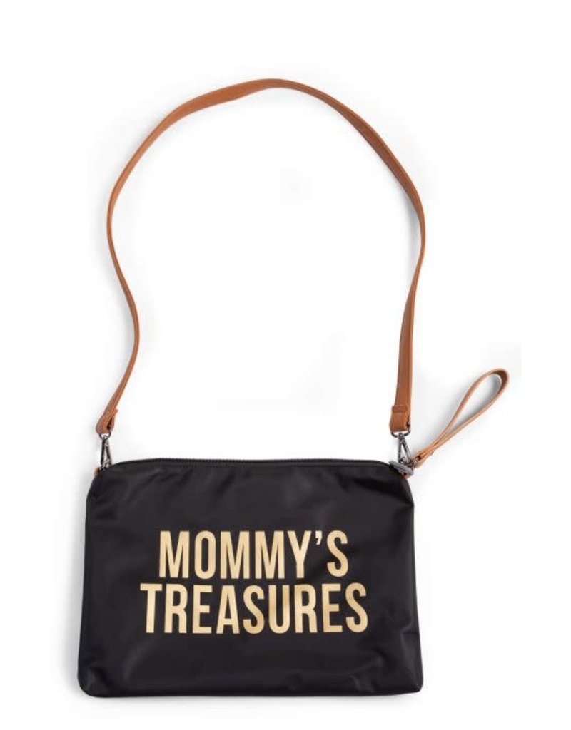 Childhome Mommy's Treasures Clutch - Zwart Goud