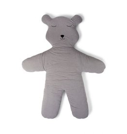 Childhome Speelmat Teddybeer 150 Cm - Jersey - Grijs