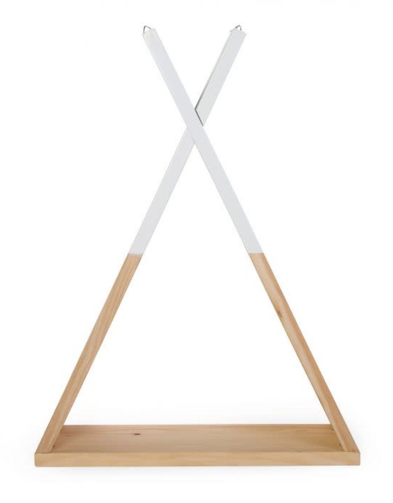 Childhome Wandrek Tipi - Hout - Natural Wit