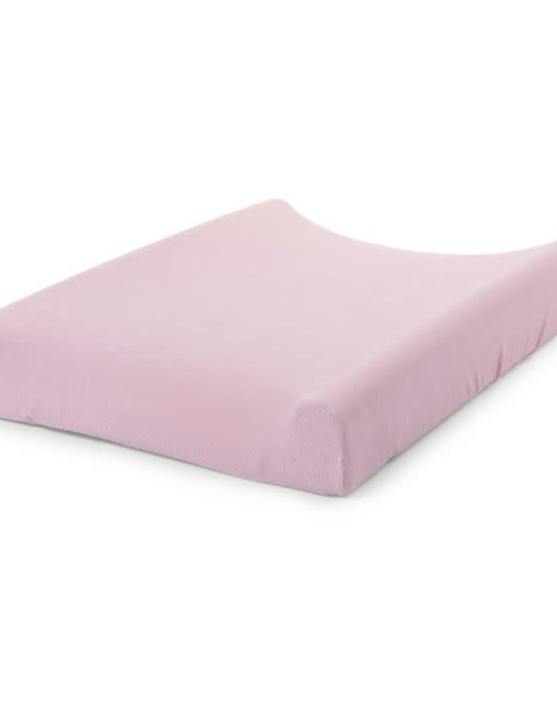 Childhome Waskussenhoes - Tricot Pastel Oud Rose