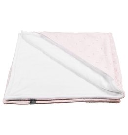 Baby's Only Omslagdoek chenille Cable classic roze