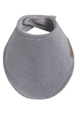 Baby's Only Bavoir bandana Sparkle gris-argent mêlé