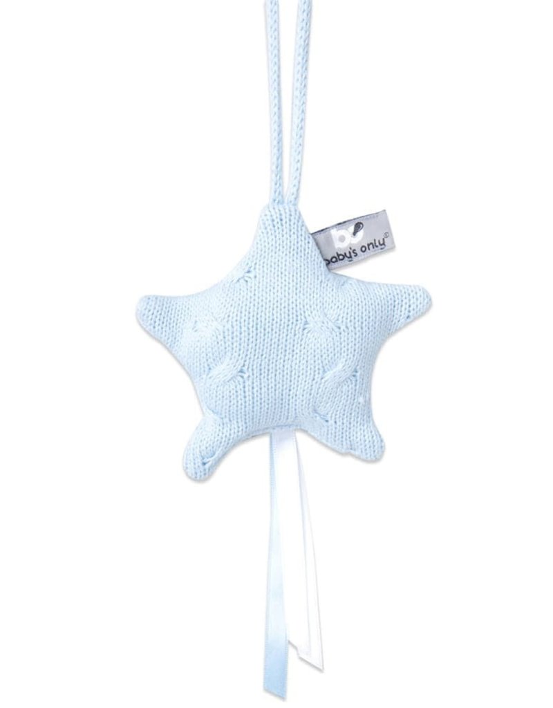 Baby's Only Decoratiester Cable baby blauw