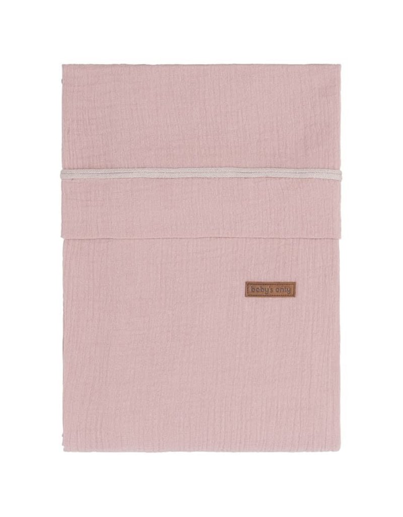 Baby's Only Dekbedovertrek 100x135 Breeze oud roze