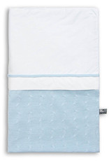 Baby's Only Dekbedovertrek 100x135 cm Cable baby blauw