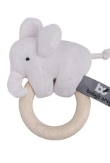 Baby's Only Houten rammelaar Olifant classic roze