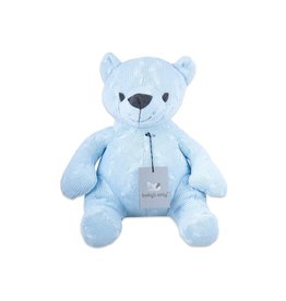 Baby's Only Knuffelbeer Cable baby blauw - 35 cm