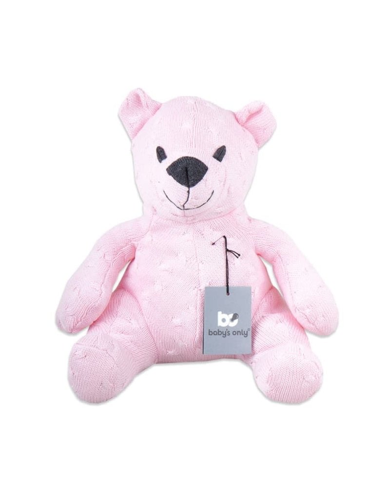 Baby's Only Knuffelbeer 35 cm Cable baby roze