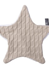 Baby's Only Knuffeldoekje Ster Cable beige