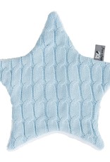 Baby's Only Knuffeldoekje Ster Cable baby blauw