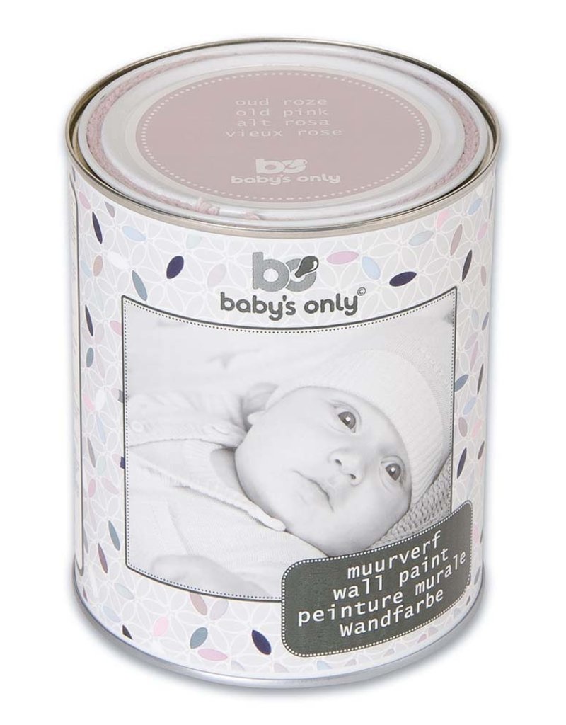 Baby's Only Muurverf 1 liter oud roze