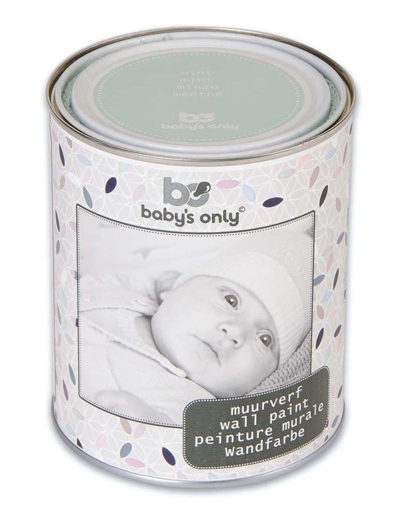 Baby's Only Muurverf 1 liter mint