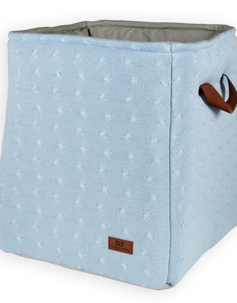 Baby's Only Opbergmand Cable baby blauw