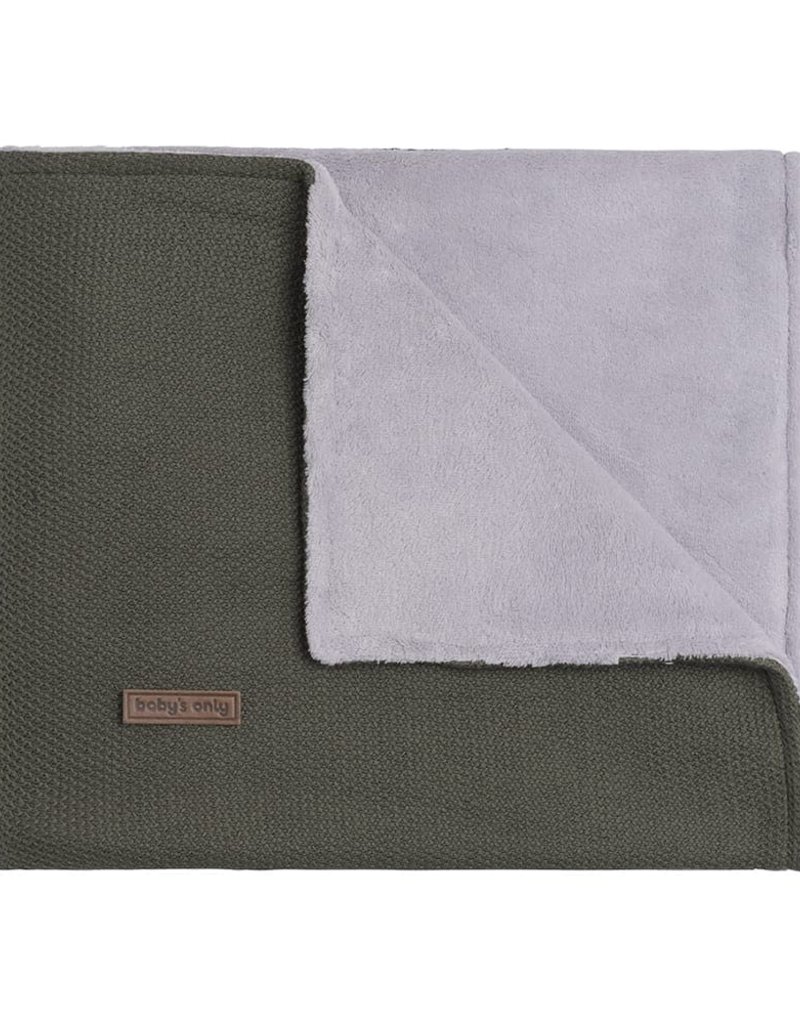 Baby's Only Wiegdeken teddy Classic khaki