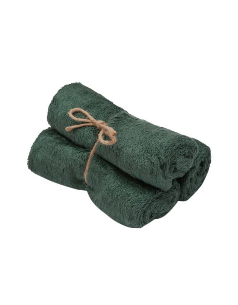 Timboo GASTENDOEK SET VAN 3ST Aspen Green