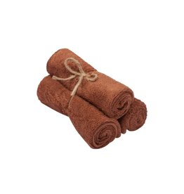 Timboo GASTENDOEK SET VAN 3ST Hazel Brown