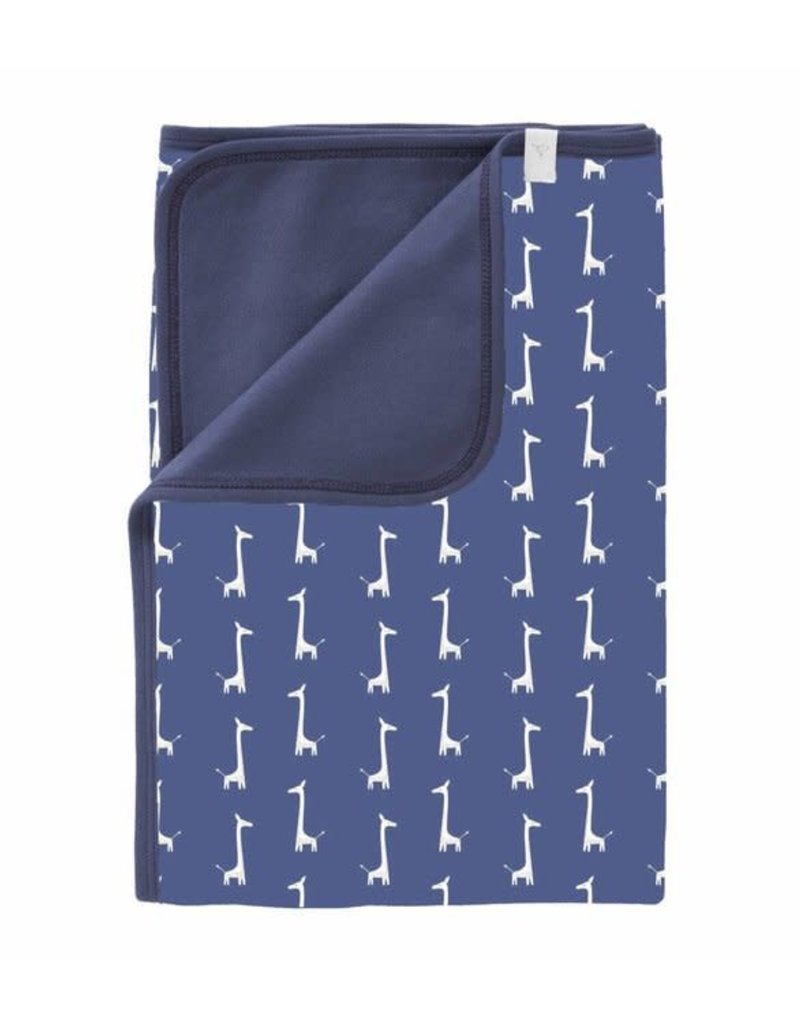 Fresk Babydeken Giraf Indigo Blue 80x100