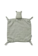 Liewood Agnete cuddle cloth Hippo Dove blue