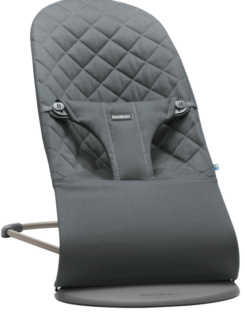 BabyBjörn Bouncer Bliss Anthracite Cotton