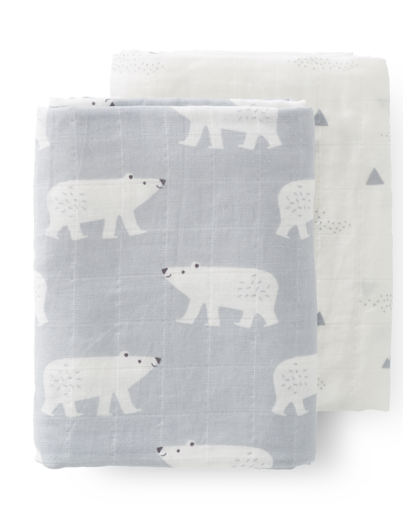 Fresk Swaddle 120x120 2pcs Polar Bear