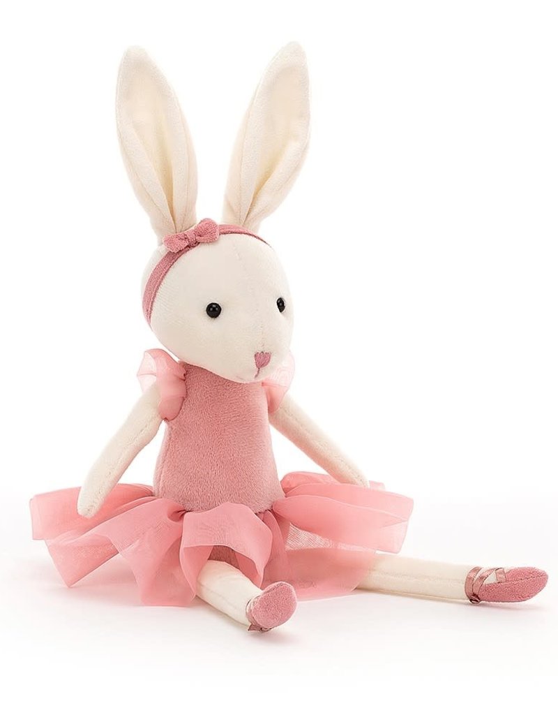 JellyCat Pirouette Bunny Rose